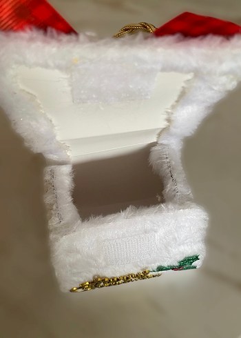 Beyaz Parlak Noel Temalı Köpek Aksesuarı - Görsel 4