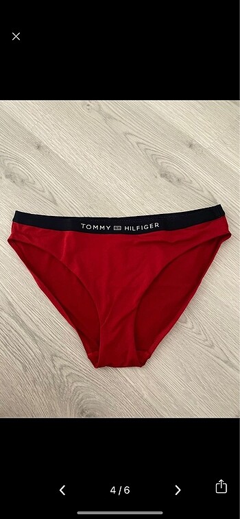 s Beden kırmızı Renk Tommy Hilfiger Bikini Takımı