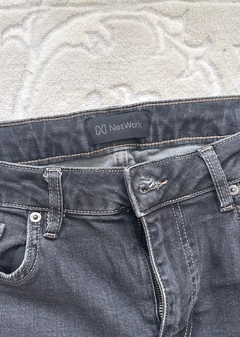 Gri Regular Fit Erkek Kot Pantolon - Görsel 2