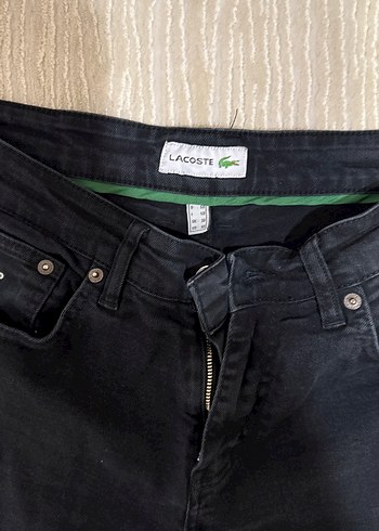 Erkek Siyah Kemerli Regular Fit Denim Jean - Görsel 2