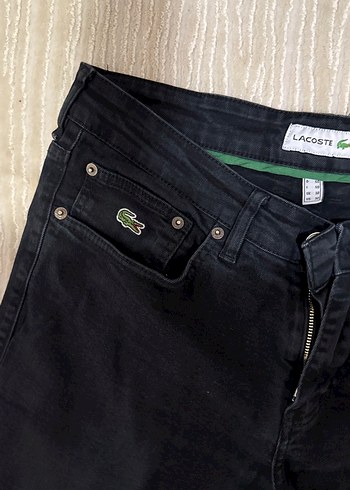 Erkek Siyah Kemerli Regular Fit Denim Jean - Görsel 3