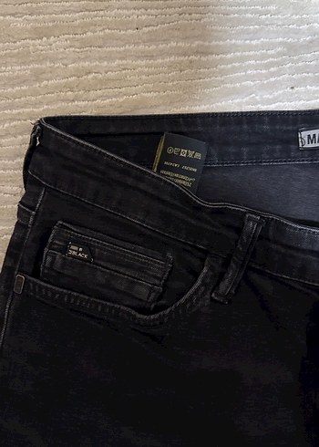 Erkek Siyah Regular Fit Kot Pantolon - Görsel 4