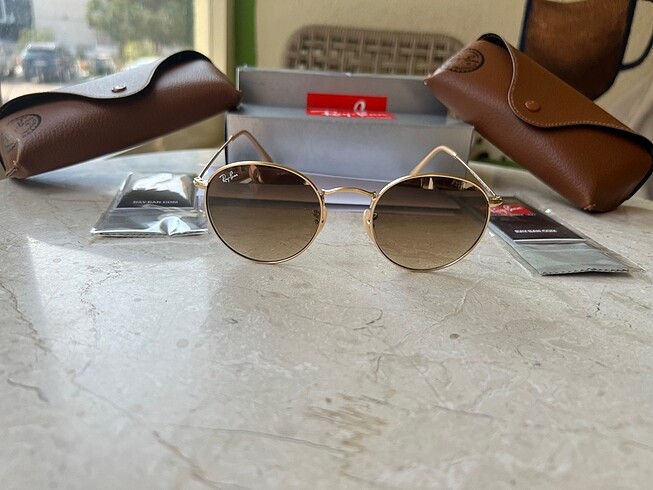 Rayban 3447 round metal unisex