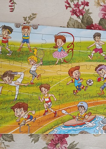 4 Adet Çocuk Yapboz - Görsel 2