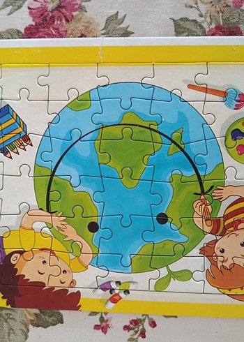 4 Adet Çocuk Yapboz - Görsel 4