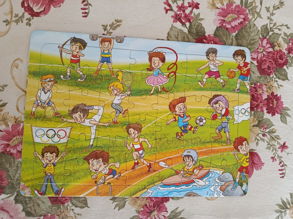 4 Adet Çocuk Yapboz - Görsel 2