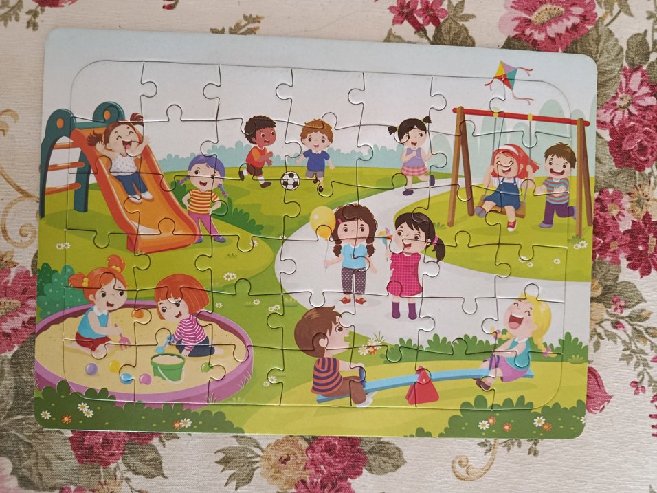 4 Adet Çocuk Yapboz - Görsel 3