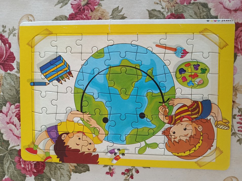 4 Adet Çocuk Yapboz - Görsel 4