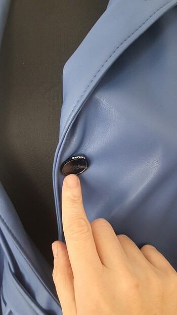 Deri trenckot - Görsel 4