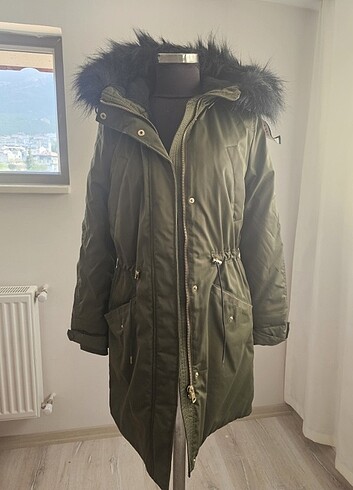 xs Beden Yeşil Parka