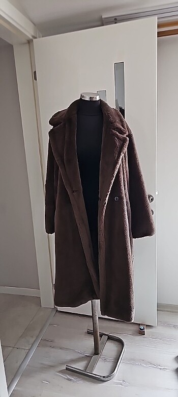 Pull&bear uzun kürk - Görsel 5