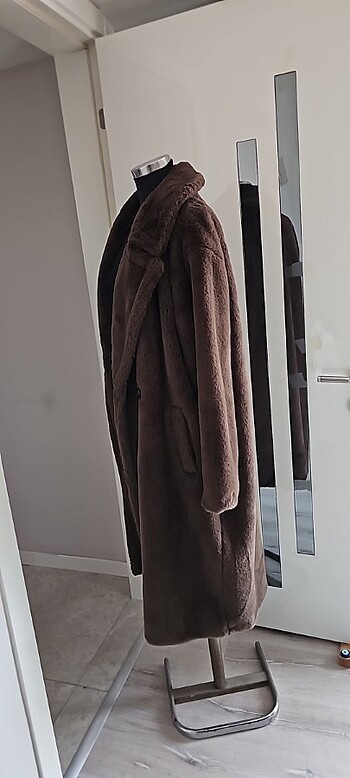 Pull&bear uzun kürk - Görsel 6