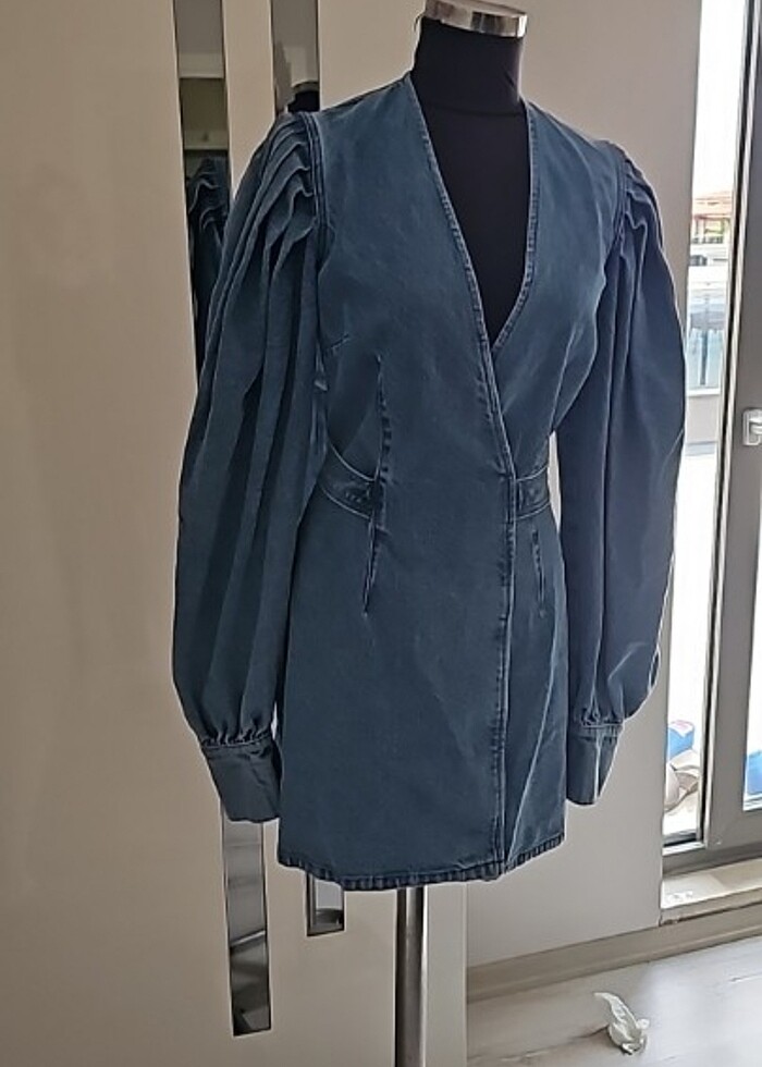 Kot elbise-ceket - Görsel 4