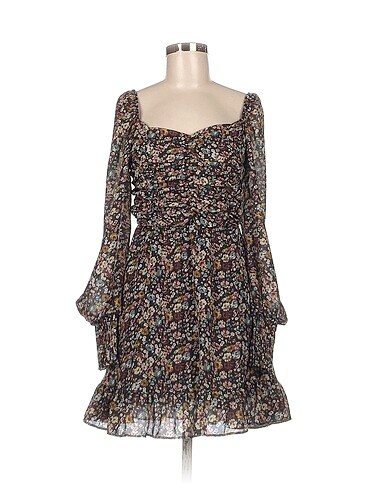 Vintage Love Kısa Elbise %70 İndirimli.