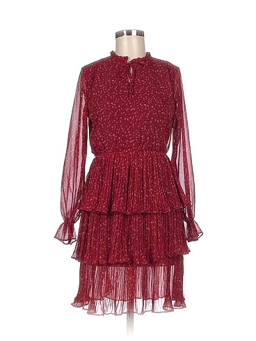 Vintage Love Kısa Elbise %70 İndirimli.