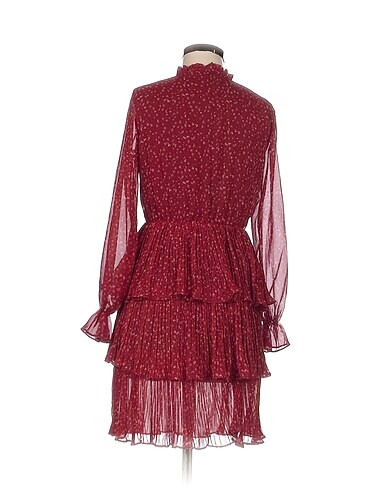 m Beden Vintage Love Kısa Elbise %70 İndirimli.