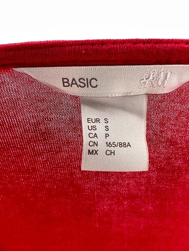 s Beden kırmızı Renk H&M Kısa Elbise %70 İndirimli.
