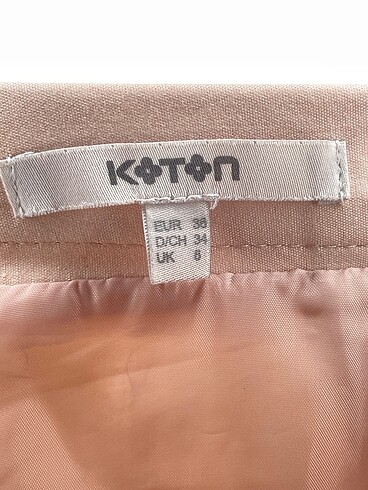 36 Beden çeşitli Renk Koton Mini Etek %70 İndirimli.