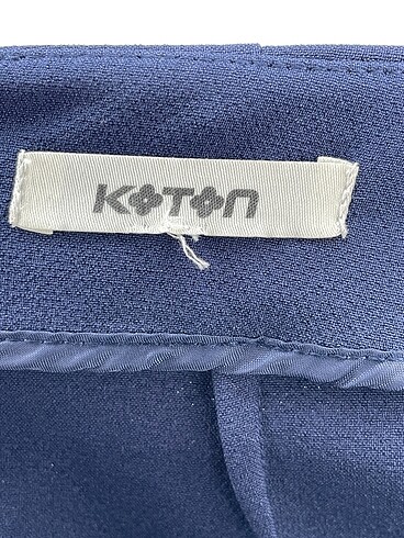 36 Beden lacivert Renk Koton Mini Etek %70 İndirimli.