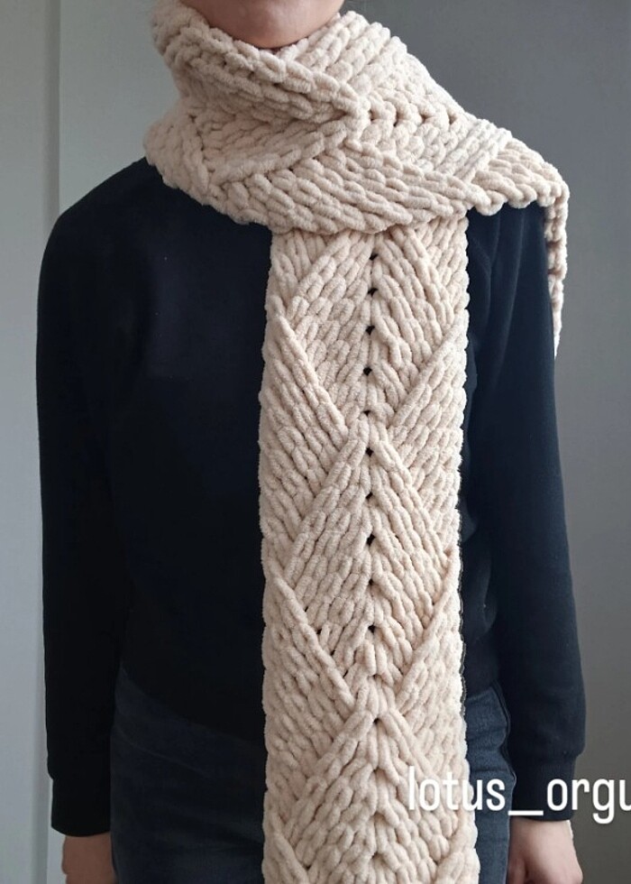 PUFFY FİNE YETİŞKİN ATKI - Görsel 3