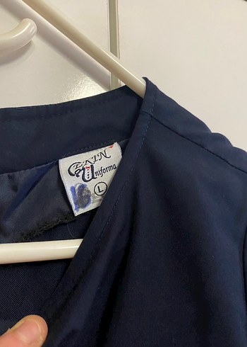 Kadın Lacivert Midi Ofis Elbisesi - Görsel 4