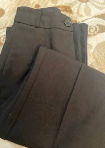 Siyah Kadın Kumaş Pantolon - Görsel 6