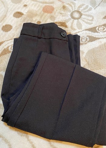 Siyah Kadın Kumaş Pantolon - Görsel 5