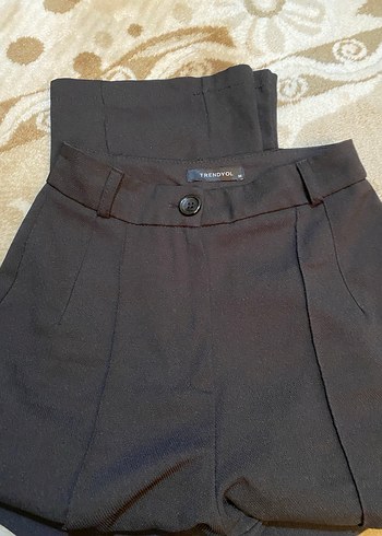 Siyah Kadın Kumaş Pantolon - Görsel 2