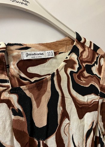 Stradivarius Sırt Dekolteli Elbise - Görsel 2