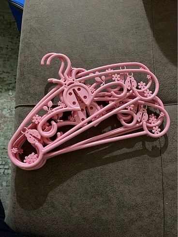 6lı Pembe bebek askısı