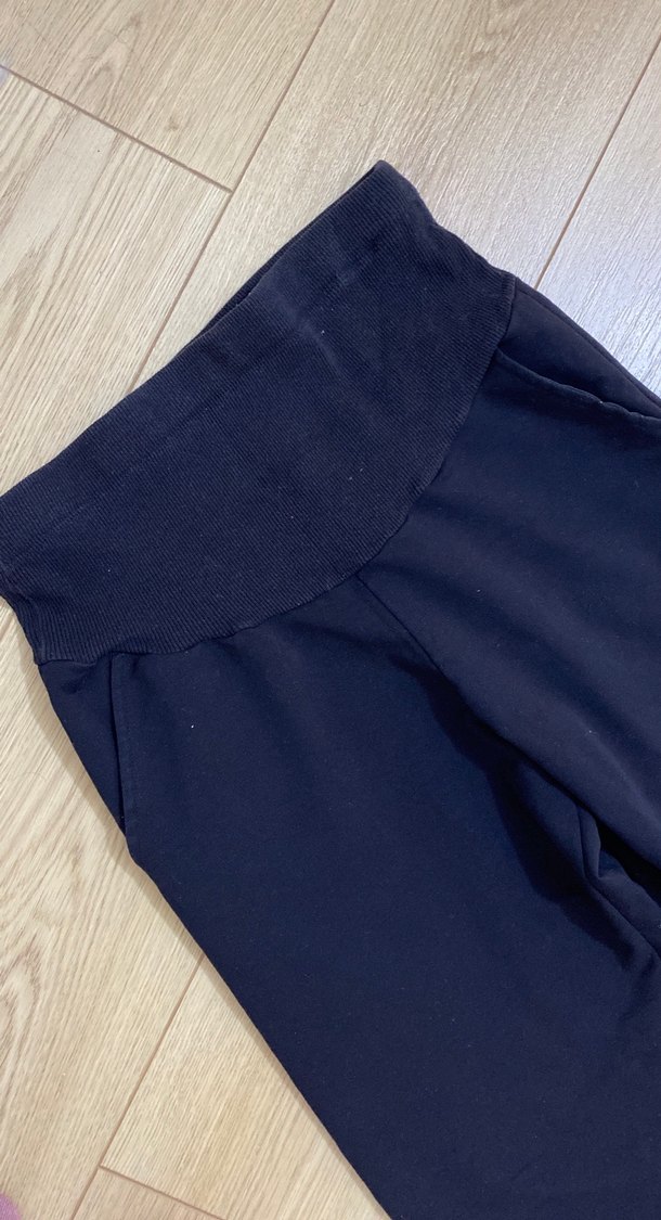 Siyah Kadın Rahat Kesim Hamile Eşofman - Görsel 2