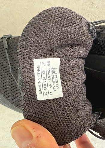 Siyah Erkek Outdoor Spor Ayakkabı - Görsel 4