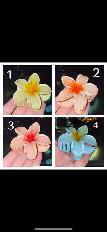 LOTUS ALOHA ÇİÇEK TOKA SADECE 39 TL