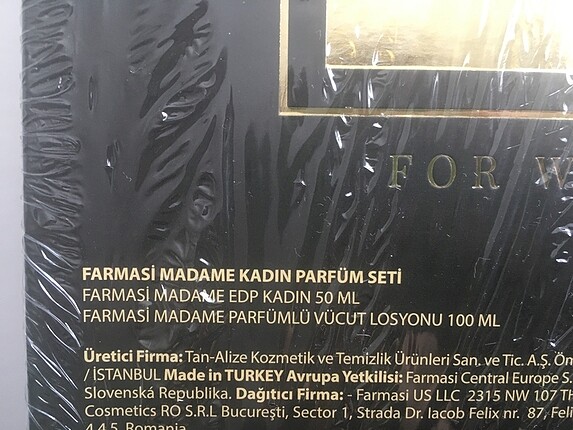 Farmasi Madame Parfüm ve Vücut Losyonu