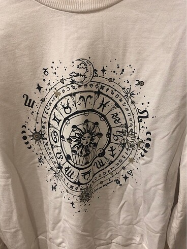 Defacto Beyaz Sweatshirt
