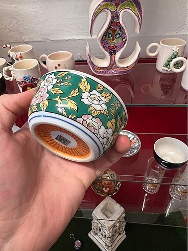 Vintage damgalı çin kase