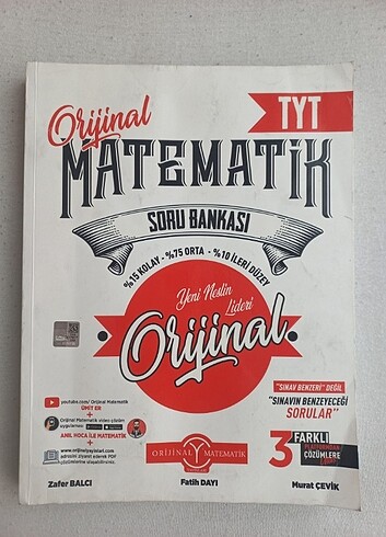 Orijinal tyt matematik 