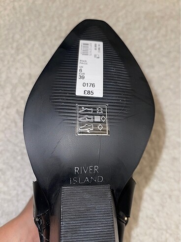 River Island River Island leather cowboy boots(orijinal deri bot)