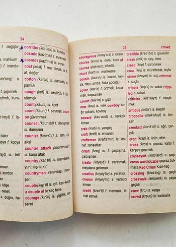 İngilizce-Türkçe Sözlük - Görsel 6