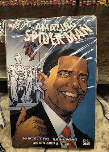 Marvel Spider-man Seçim Günü Çizgi Roman