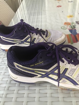 Asics gel marka voleybol ayakkabısı kauçuk taban