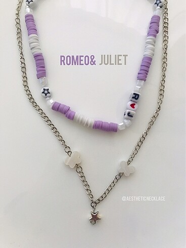Romeo ve Juliet kolye