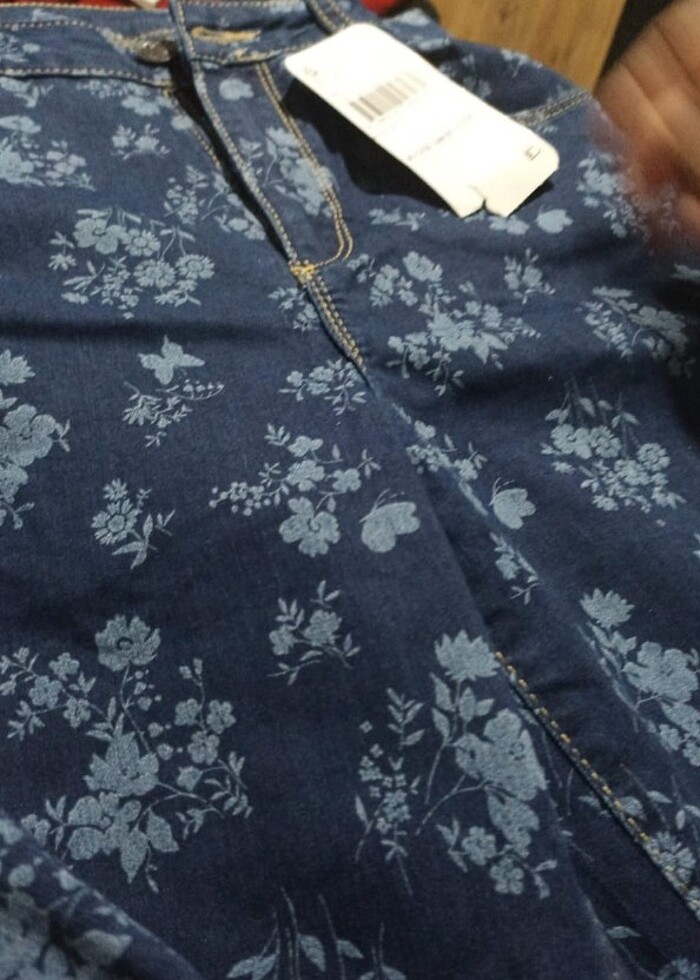 Kız çocuk jean - Görsel 4