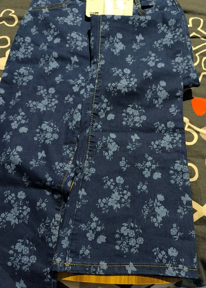 Kız çocuk jean - Görsel 2