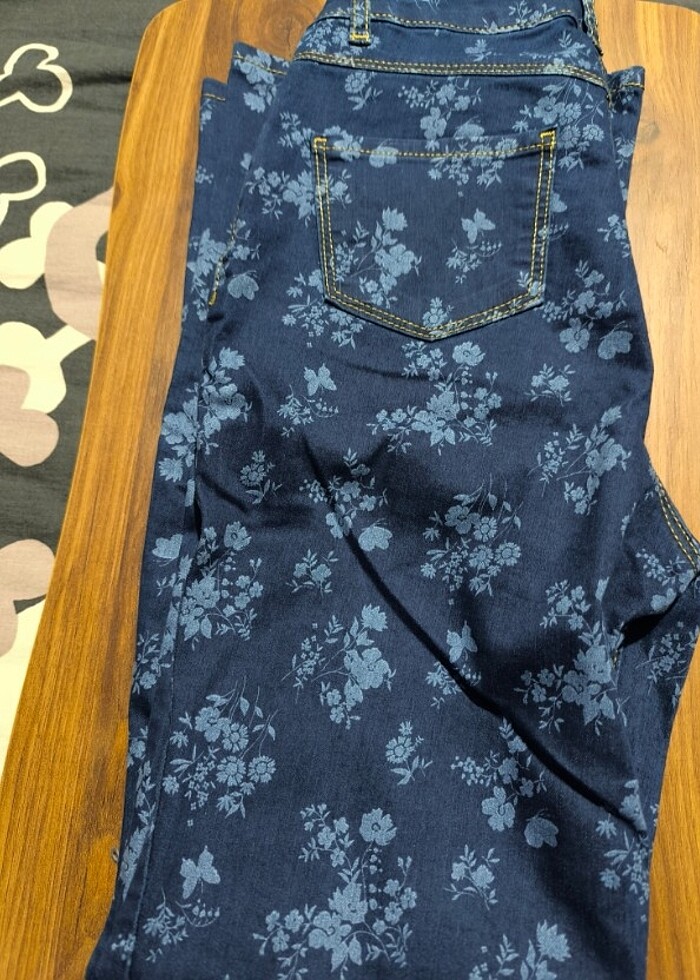 Kız çocuk jean - Görsel 3