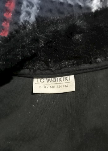 Siyah Kürklü Kız Çocuk Yelek - Görsel 4