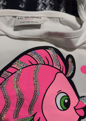 Askılı kız çocuk tişört - Görsel 3