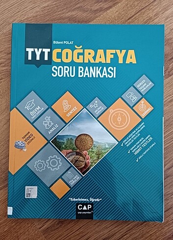 Tyt coğrafya soru bankası Çap yayınları