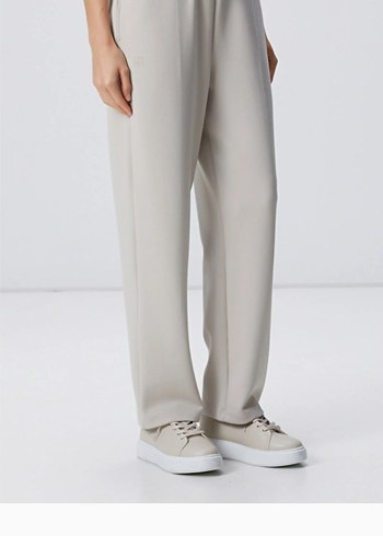 Bej Kadın Alt Eşofman - Görsel 3