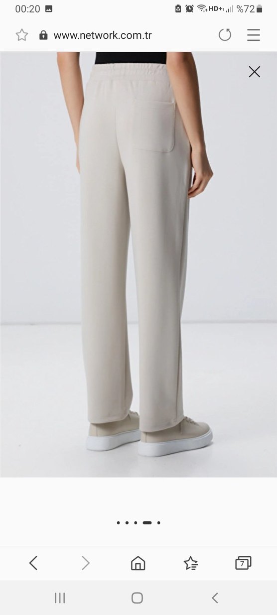 Bej Kadın Alt Eşofman - Görsel 4